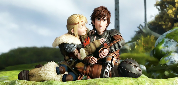 How to Train Your Dragon 2 Astrid Hiccup