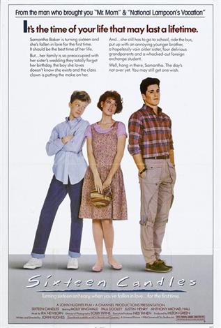 Sixteen Candles - The Event Screen