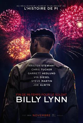 Fin de mi-temps pour le soldat Billy Lynn