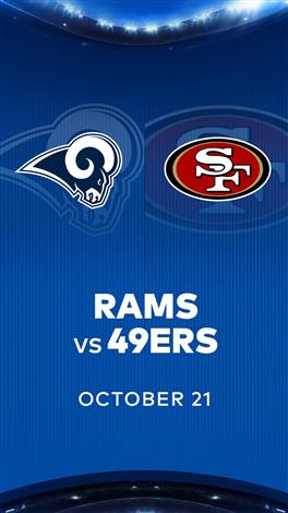 RAMS at 49ERS - NFL Sunday Nights at Cineplex