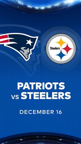 PATRIOTS at STEELERS - NFL Sunday Nights at Cineplex