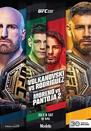 UFC 290: Volkanovski vs Rodriguez