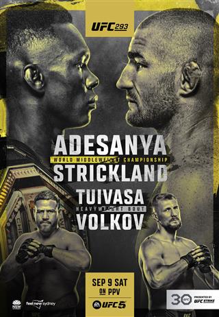 UFC 293: ADESANYA VS STRICKLAND