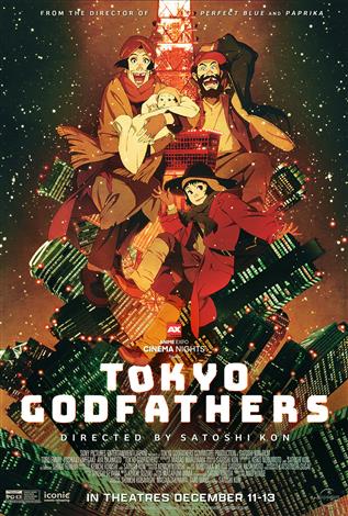 AXCN: Tokyo Godfathers 20th Anniversary – Satoshi Kon Fest (Japanese w/e.s.t.)