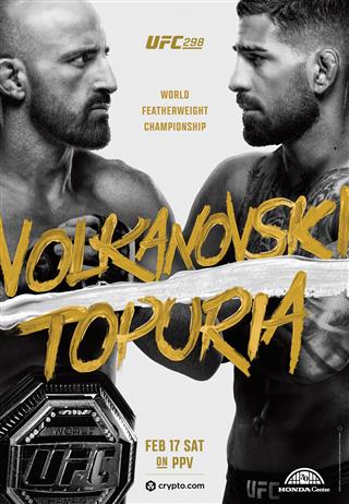 UFC 298: Volanovski vs Topuria