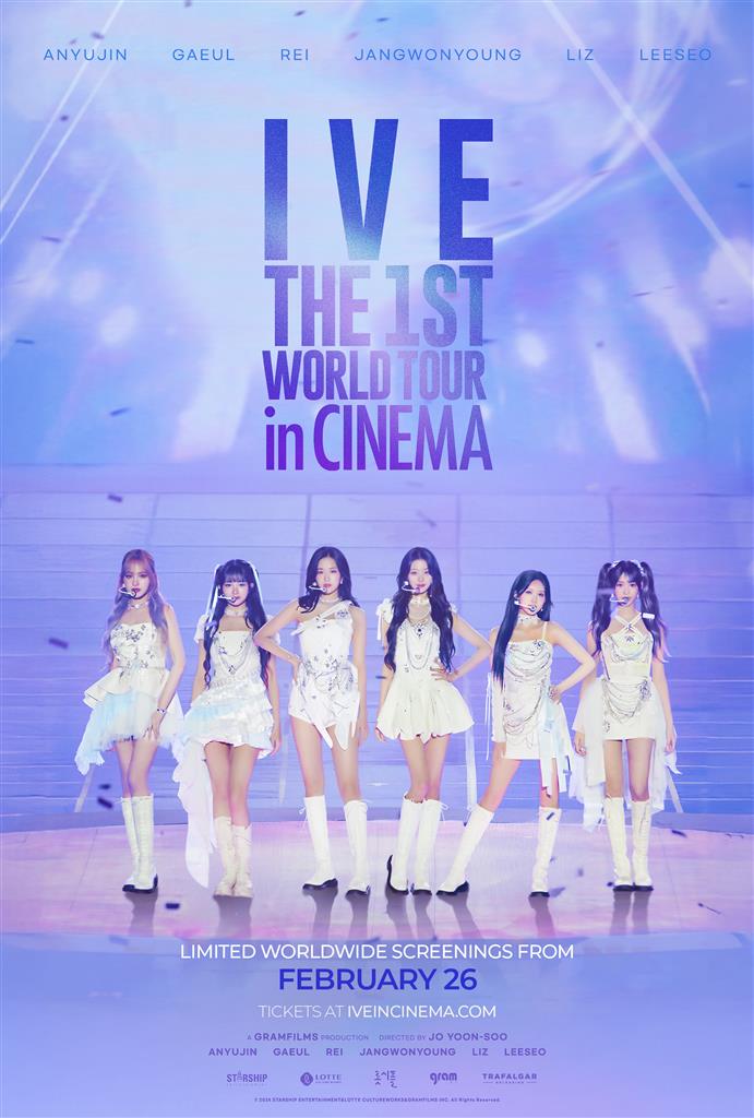 IVE DVD版　THE 1ST WORLD TOUR FAN CONCERT Cineplex.com | IVE THE 1ST WORLD TOUR in CINEMA (Korean w/e.s.t.)