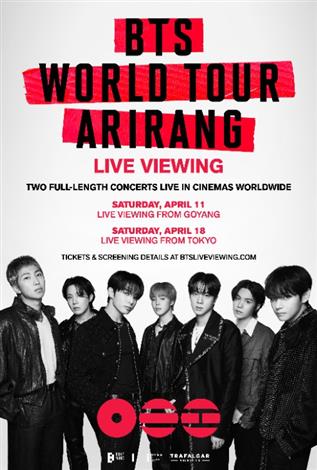 Cineplex.com | BTS WORLD TOUR 'ARIRANG' IN JAPAN: LIVE VIEWING