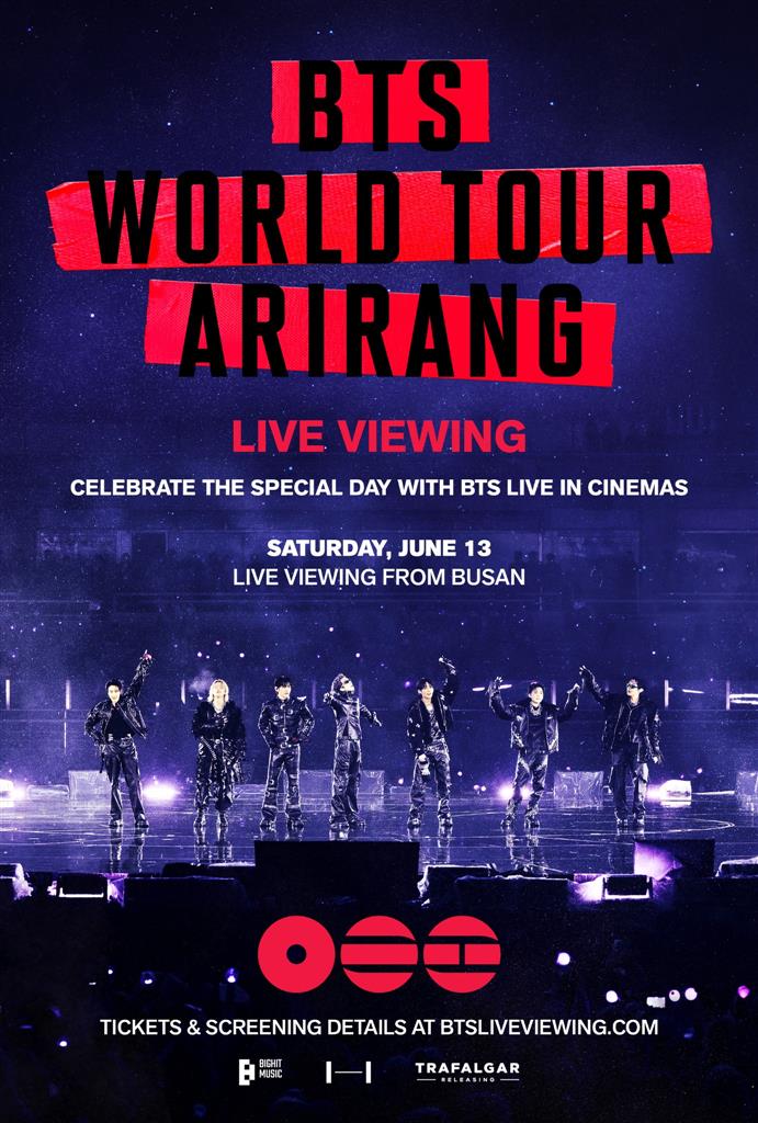 アイドル BTS WORLD TOUR 'ARIRANG' IN BUSAN Cineplex.com | BTS WORLD TOUR 'ARIRANG' IN BUSAN: LIVE VIEWING