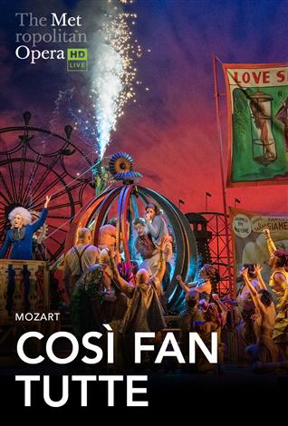 Così fan tutte (Mozart) Italian w/e.s.t. ENCORE - Metropolitan Opera poster