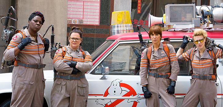 Kristen Wiig, Melissa McCarthy, Leslie Jones and Kate McKinnon are who you're gonna call in first Ghostbusters trailer