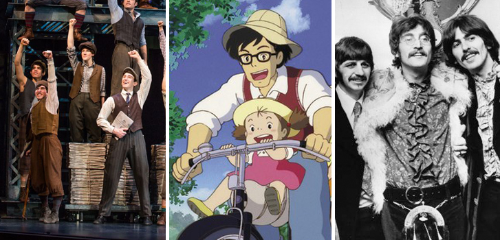 Disney's Newsies, My Neighbor Totoro and Deconstructing the Beatles make our July Events list!