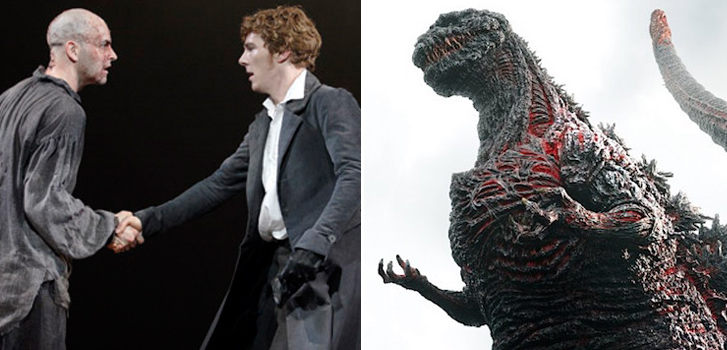 Godzilla, Batman, and Benedict Cumberbatch top the list of Cineplex Events in October