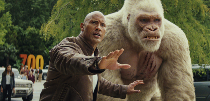Getting ready for Rampage with our favourite moments from Dwayne