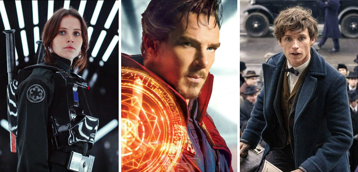 New Rogue One, Doctor Strange and Fantastic Beasts trailers make our weekly news roundup