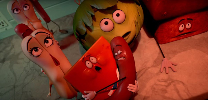 Humans are the enemy in the new Sausage Party trailer