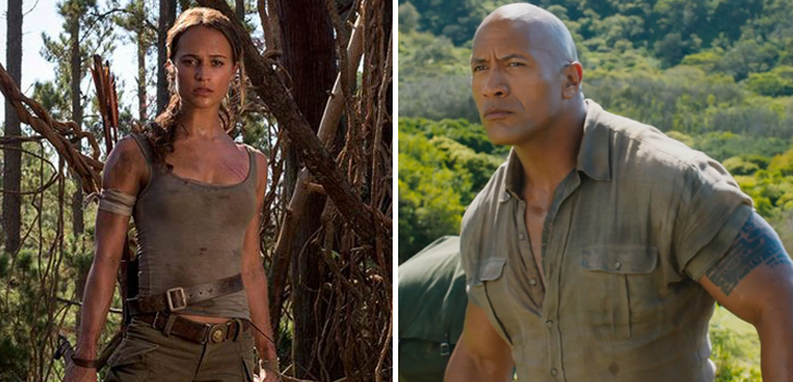 Tomb Raider and Jumanji top our movie news roundup!