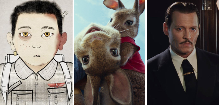Peter Rabbit, Isle of Dogs, and Murder on the Orient Express all get new trailers!