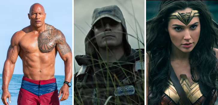 Alien: Covenant, Wonder Woman, and Baywatch top our list of new titles in the Cineplex store for August!
