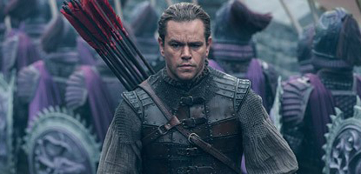 First trailer for The Great Wall features Matt Damon fighting monsters