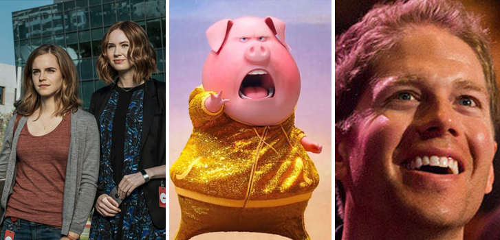The Circle, Sing and TED Cinema Experience top Tanner's What to Watch weekend preview