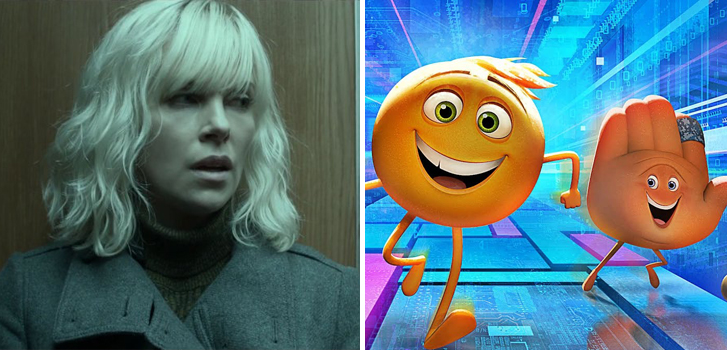 Atomic Blonde and The Emoji Movie top Tanner's What to Watch weekend preview