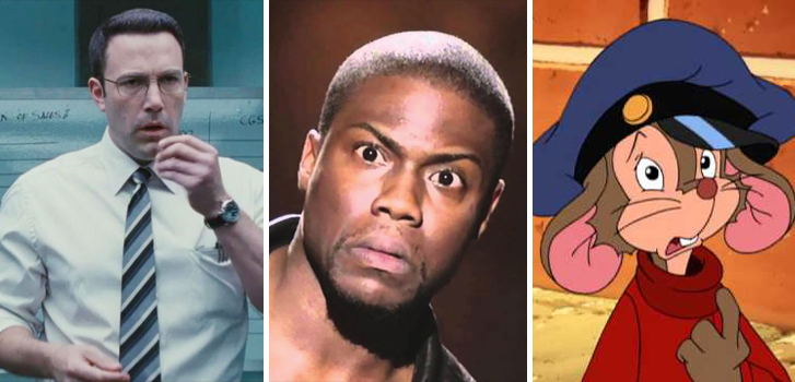 The Accountant, Kevin Hart: What Now? and An American Tail top Tanner's What to Watch weekend preview