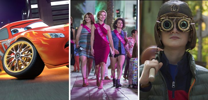 Cars 3, Rough Night and The Book of Henry make Tanner's What to Watch weekend preview