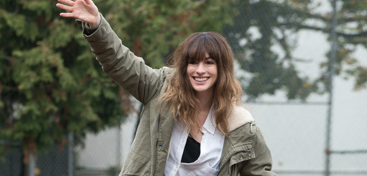 Anne Hathaway and Jason Sudeikis share an awkward conversation in EXCLUSIVE new clip from Colossal