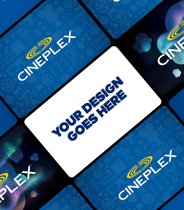 Cineplex Custom Gift Cards