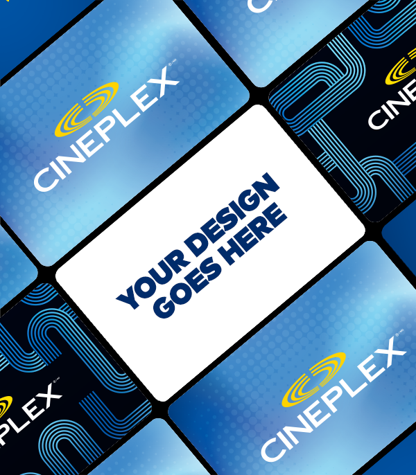 Cineplex Custom Gift Cards
