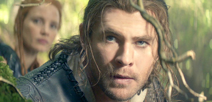 chris hemsworth, jessica chastain, the huntsman: winter's war, image