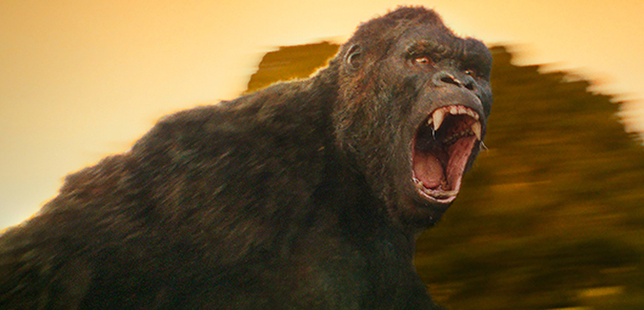 Brie Larson comes face to face with the king of apes in the new trailer for Kong: Skull Island