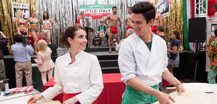 Little Italy makes us wonder, if Hayden Christensen was a pizza...