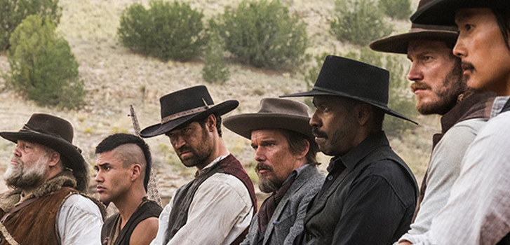 Chris Pratt, Denzel Washington, and Ethan Hawke bring back the classic The Magnificent Seven in first trailer