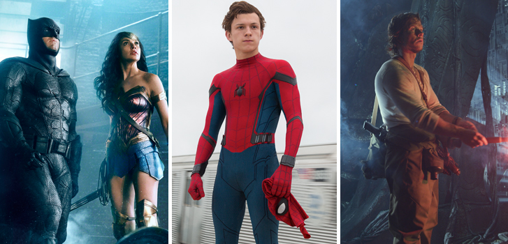 Justice League, Spider-Man: Homecoming and Transformers: The Last Knight make our daily roundup!