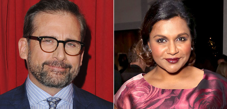 steve carell, mindy kaling, image