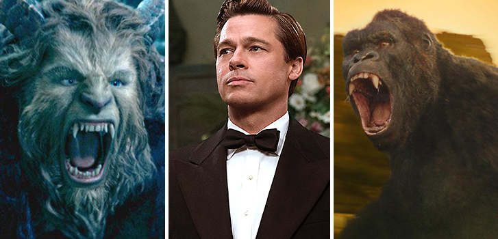 New Beauty and the Beast and Kong trailers, Allied clips and more in our weekly round-up