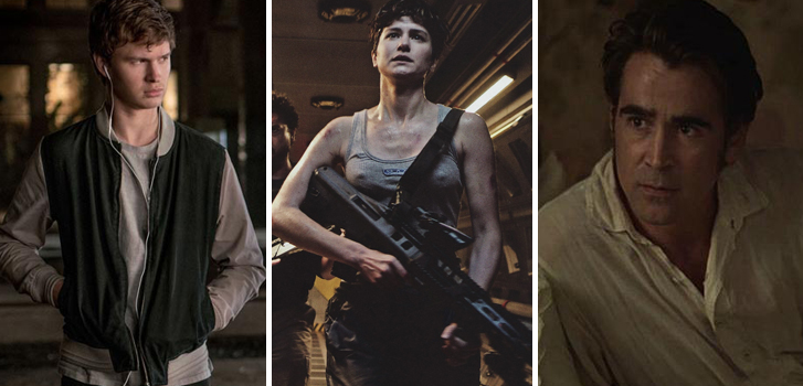 baby driver, alien, alien: covenant, the beguiled, cineplex, news, daily