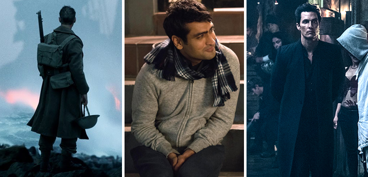 dunkirk, the big sick, the dark tower, cineplex, roundup, news, trailers