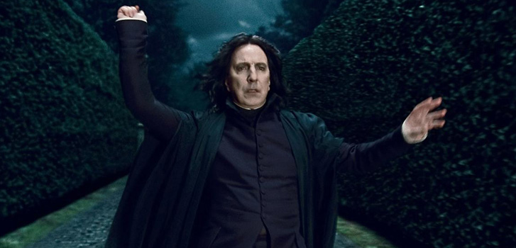 snape, harry potter, alan rickman, image
