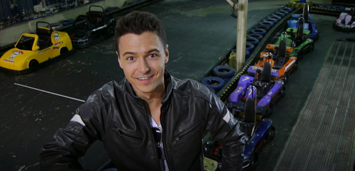 The Fate of the Furious go-karting with Tanner Zee!