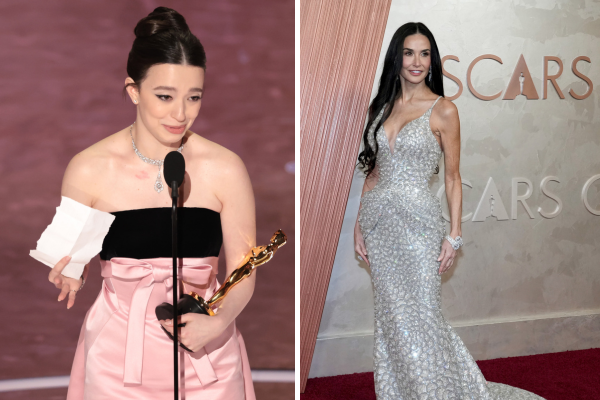 Mikey Madison &Demi Moore at the 97th Annual Oscars [Source: Getty Images] 
