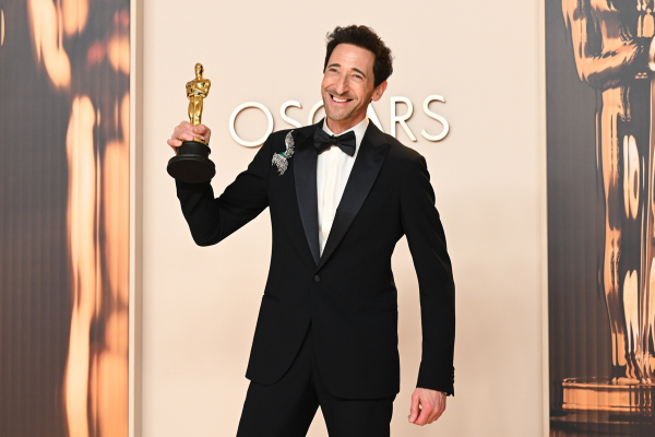Adrien Brody at the 97th Oscars held at the Dolby Theatre on March 2, 2025 in Hollywood, California. (Photo by Gilbert Flores/Penske Media via Getty Images)